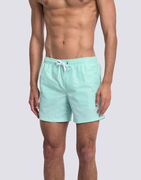 ICONIC TAFFETA MEN'S SHORT ELASTIC WAIST SWIMSHORTS