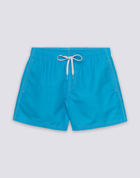 ICONIC TAFFETA SHORT SWIMSHORTS WITH ELASTIC WAIST 