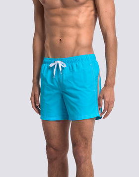 ICONIC TAFFETA SHORT SWIMSHORTS WITH ELASTIC WAIST 