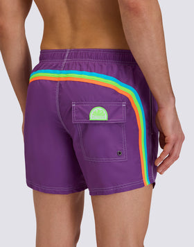 BAÑADOR CORTO CON CINTURA ELÁSTICA ICONIC TAFFETA