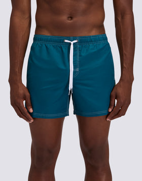 BAÑADOR CORTO CON CINTURA ELÁSTICA ICONIC TAFFETA