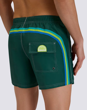 BAÑADOR CORTO CON CINTURA ELÁSTICA ICONIC TAFFETA