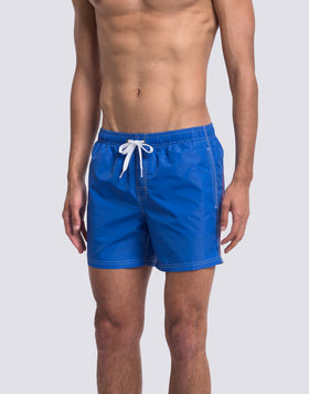 ICONIC TAFFETA MEN'S SHORT ELASTIC WAIST SWIMSUIT
