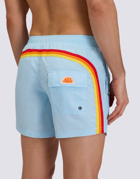 MAILLOT DE BAIN COURT À TAILLE ÉLASTIQUE ICONIC TAFFETA