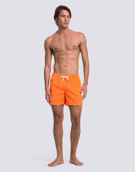 ICONIC TAFFETA MEN'S SHORT ELASTIC WAIST SWIMSHORTS