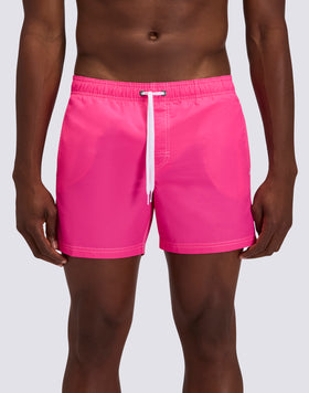 ICONIC TAFFETA SHORT SWIMSUIT WITH ELASTICATED WAIST