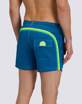 BAÑADOR CORTO CON CINTURA ELÁSTICA ICONIC TAFFETA