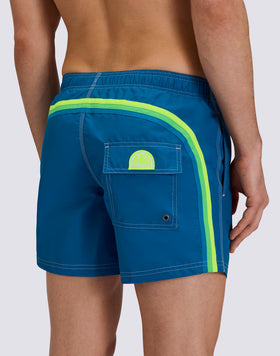 BAÑADOR CORTO CON CINTURA ELÁSTICA ICONIC TAFFETA