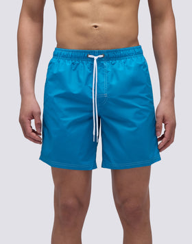 ICONIC TAFFETA MID-LENGTH SWIM SHORTS WITH AN ELASTICATED WAISTBAND