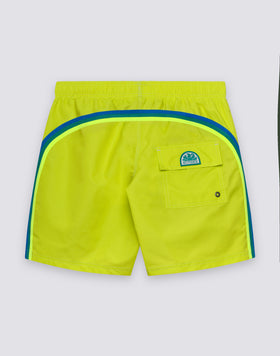 ICONIC TAFFETA MID-LENGTH SWIMSHORTS WITH ELASTICATED WAIST