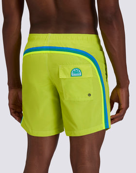 MAILLOT DE BAIN MI-LONG TAILLE ÉLASTIQUE ICONIC TAFFETA