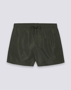 MEMORY STRETCH WAIST SWIM TRUNKS