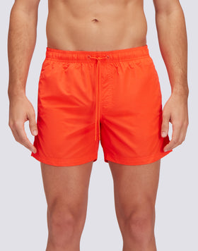 MEMORY STRETCH WAIST SWIM TRUNKS