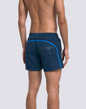 MEMORY SHORT SWIMSHORTS WITH ELASTICATED WAIST