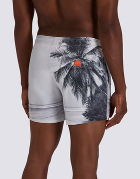 MAILLOT DE BAIN SHORT HOMME AVEC TAILLE ÉLASTIQUÉE ET IMPRIMÉ LA DREAM EN POLYESTER RECYCLÉ