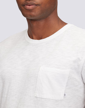 GARMENT DYED T-SHIRT WITH POCKET