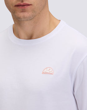 T-SHIRT A TINTA UNITA IN COTONE PIMA