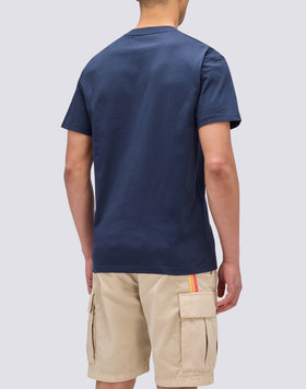 T-SHIRT WITH RAINBOW EMBROIDERY