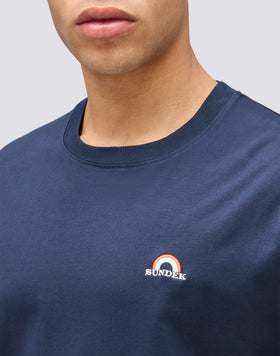 T-SHIRT WITH RAINBOW EMBROIDERY