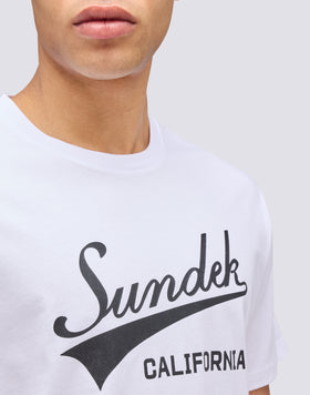 T-SHIRT CON SCRITTA SUNDEK