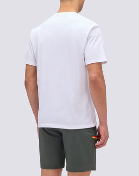 T-SHIRT WITH POCKET AND PRINT