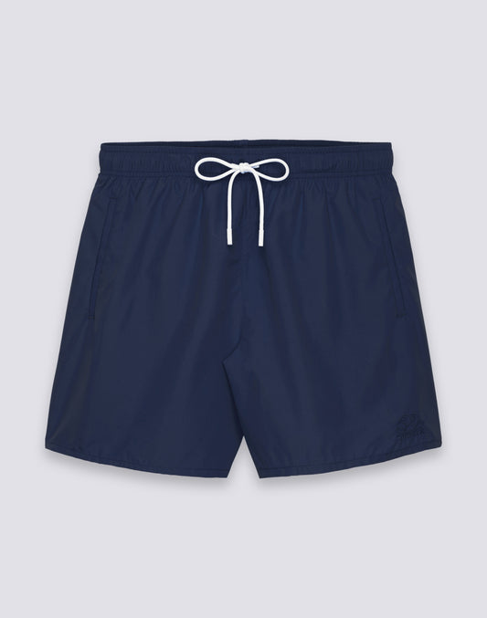 SHORT SWIMSHORTS WITH ELASTICATED WAIST AND MANOPESCA