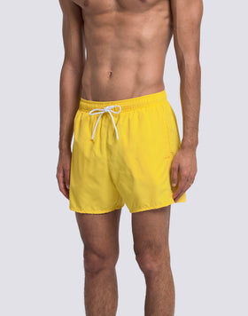 SHORT SWIMSHORTS WITH ELASTICATED WAIST AND MANOPESCA