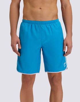 COSTUME DA BAGNO UOMO LUNGO REPREVE® CON VITA ELASTICATA E SPACCHI LATERALI ROTONDI