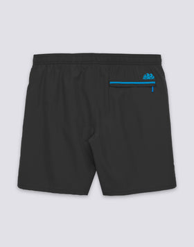 LONG SWIMWEAR WITH ELASTICATED WAIST AND REPREVE® RECYCLED POLYESTER PIPING