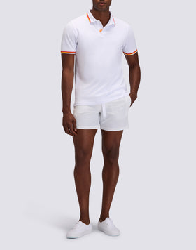 POLO BRICE DE ALGODÓN PIQUÉ CON DETALLES TRICOLORES