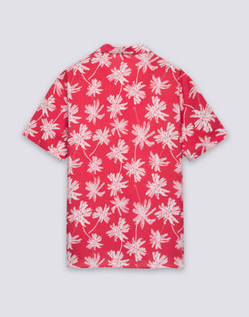CHEMISE IMPRIMÉE POUR HOMME EN POPELINE DE VISCOSE