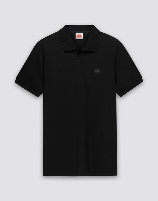 POLO HOMME EN COTON PIQUÉ AVEC COL ET POIGNETS RAYÉS