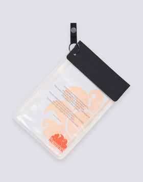 SWIMWEAR WITH STRETCH FABRIC, ELASTICATED WAIST AND REMOVABLE CASE