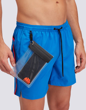 COSTUME DA BAGNO CON TESSUTO STRETCH A VITA ELASTICATA E CON CUSTODIA REMOVIBILE