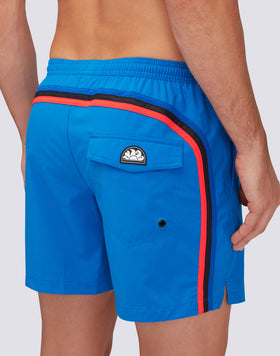 COSTUME DA BAGNO CON TESSUTO STRETCH A VITA ELASTICATA E CON CUSTODIA REMOVIBILE