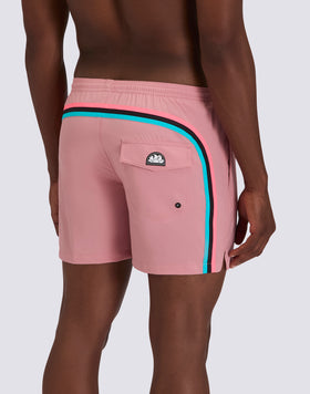 COSTUME DA BAGNO UOMO CON TESSUTO STRETCH A VITA ELASTICATA E CON CUSTODIA REMOVIBILE