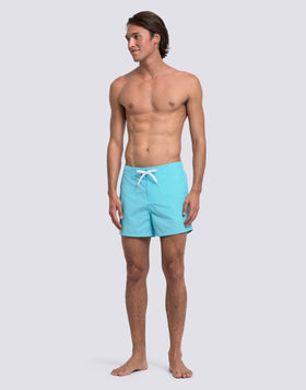 COSTUME DA BAGNO UOMO CORTO CON VITA SEMI ELASTICATA ICONIC TAFFETA