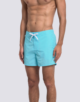 COSTUME DA BAGNO UOMO CORTO CON VITA SEMI ELASTICATA ICONIC TAFFETA