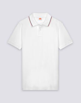 PIMA PIQUÉ COTTON POLO SHIRT WITH EMBROIDERED LOGO