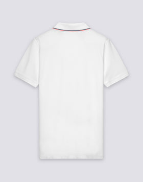 PIMA PIQUÉ COTTON POLO SHIRT WITH EMBROIDERED LOGO