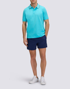 PIMA PIQUÉ COTTON POLO SHIRT WITH EMBROIDERED LOGO