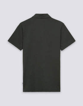 MEN'S POLO-STYLE GARMENT-DYED T-SHIRT