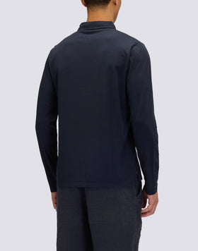 GARMENT DYED COTTON JERSEY SHIRT