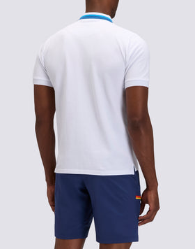 POLO IN COTONE PIQUET COMBINATO