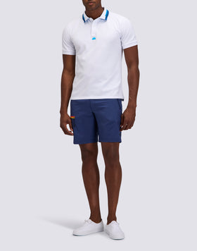 POLO IN COTONE PIQUET COMBINATO