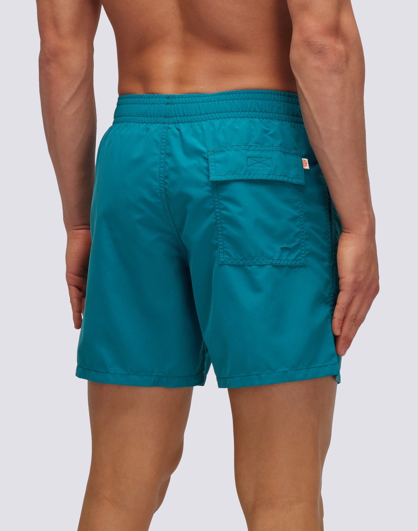 MICROPEACH MID-LENGTH SWIM SHORTS WITH AN ELASTICATED WAISTBAND