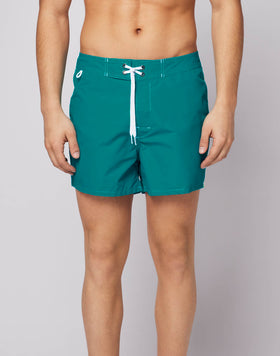 BAÑADOR CORTO CON CINTURA FIJA TAFETA ICÓNICA