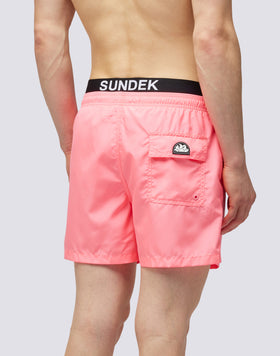 LIGHT POLY SHORT SWIMSHORTS WITH ELASTIC WAIST