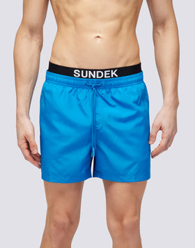 COSTUME DA BAGNO CORTO VITA ELASTICATA CON ELASTICO LOGO