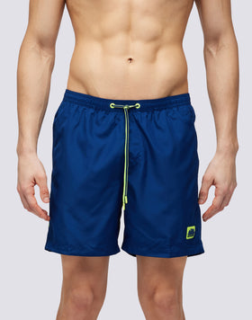 MEDIUM ELASTICATED WAIST LIGHT POLY SWIMSHORTS
